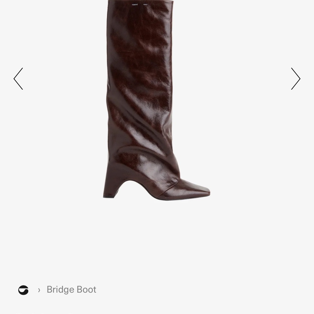 Coperni Bridge Boot Brown 39